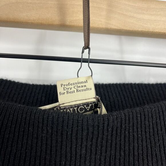 Amicale Pants Size XS Women Black Joggers Cashmere High Rise Tapered Leg Pull On - Picture 5 of 7